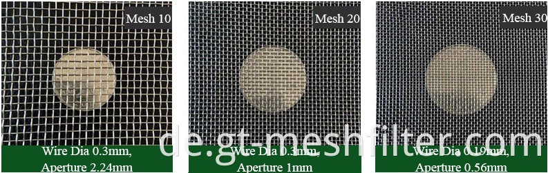 12 x 64 Mesh einfache umgekehrte niederländische Weave Edelstahldraht -Mesh -Filtertuch für Kunststoff -Extruder